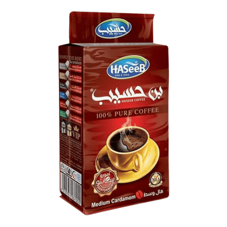 Haseeb Coffee with Medium Cardamom 500gr - CrescentMarket