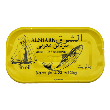 Alshark Sardines in oil 120gr - CrescentMarket