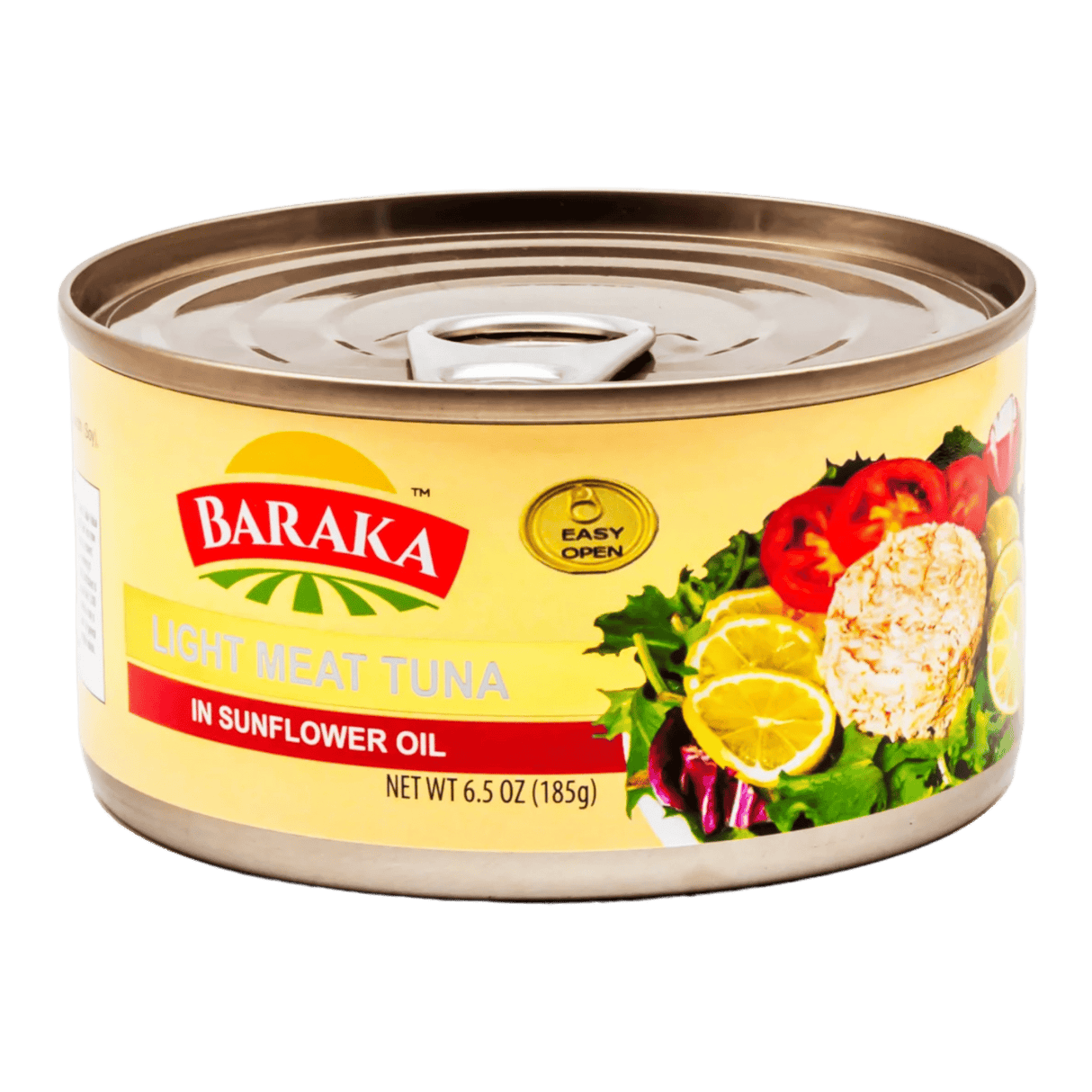 Baraka Light Meat Tuna in sunflower oil 185gr - CrescentMarket