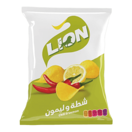 Lion Chilli & Lemon Chips - CrescentMarket